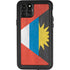 Antigua and Barbuda Flag Distressed iPhone 11 Pro Max Waterproof Case
